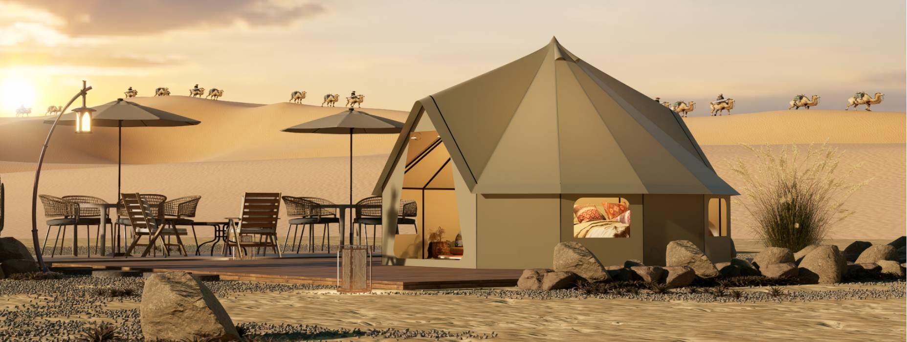 阿瓦提县露营酒店帐篷产品