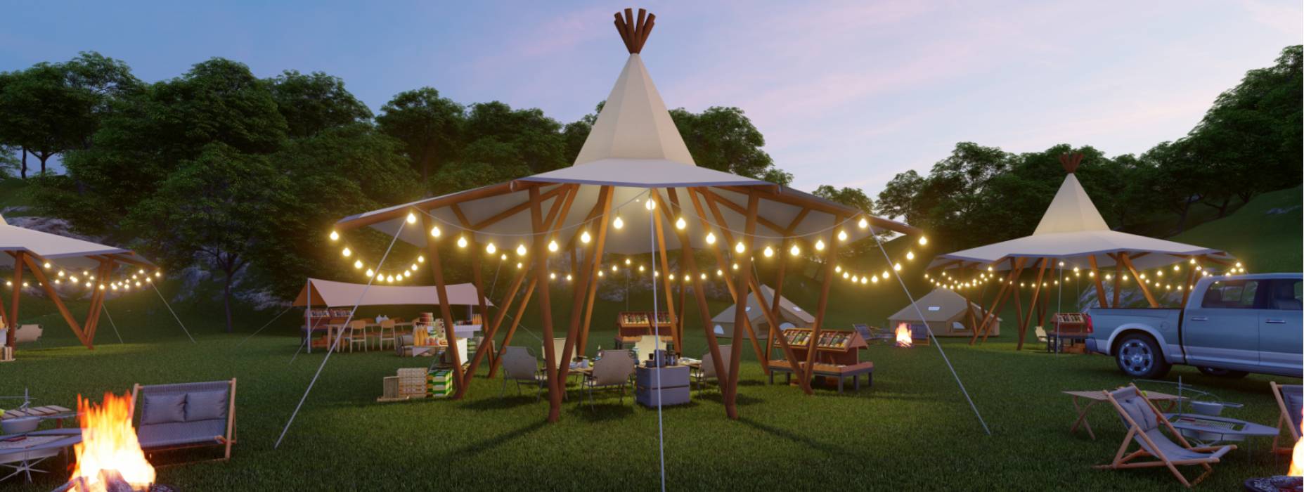 阿瓦提县露营帐篷酒店厂家